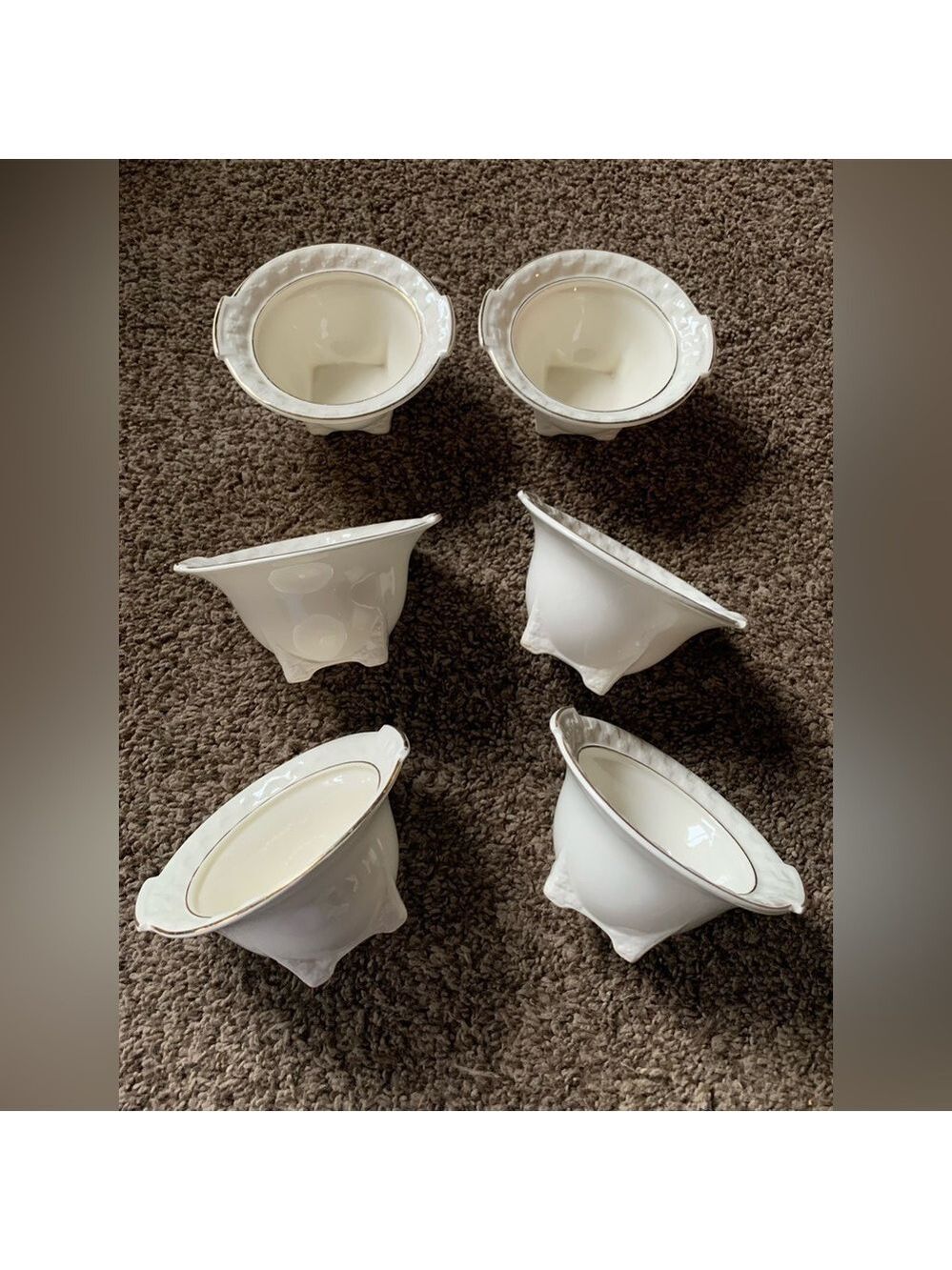 RARE Vintage 1930’s Taylor Smith Taylor USA Small Bowls (6)
